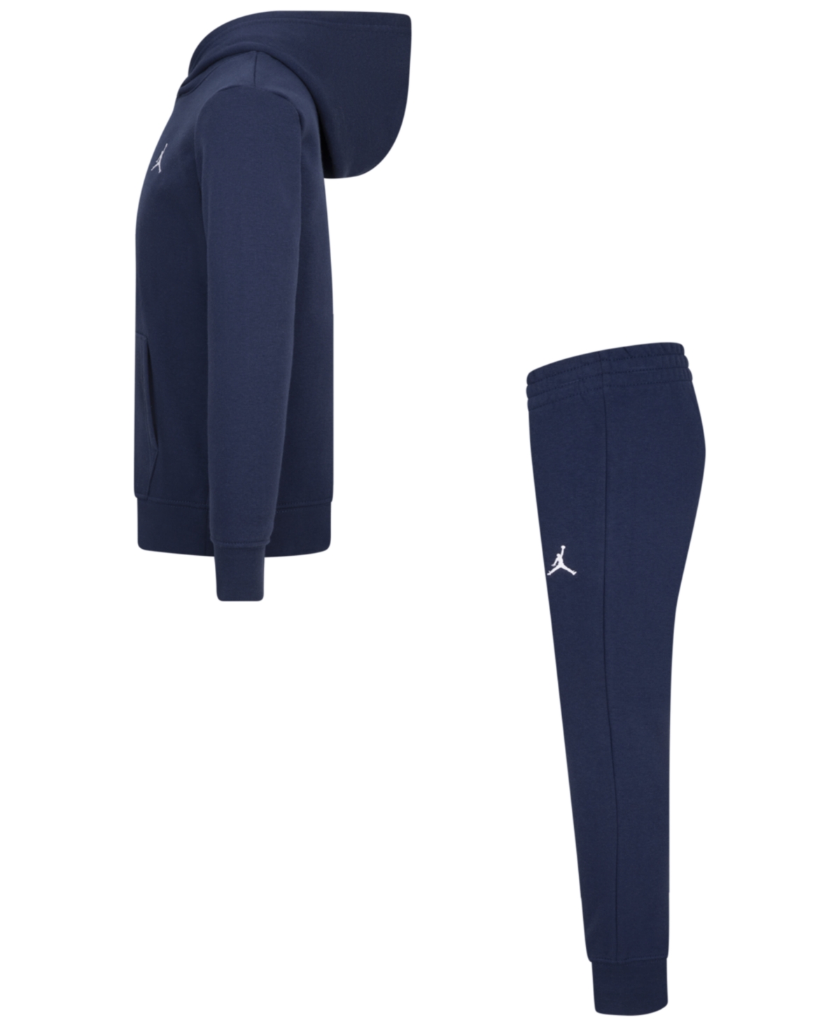 Jordan Little Boys Brooklyn Fleece Pullover Set - U90midnigh