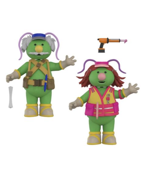 Детские фигурки Fraggle Rock Doozer with Cotterpin and Architect Articulated Collectible Action Figures, 2-Pack, Ages 8+, цвет: Open Miscellaneous