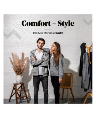 Plus Size Premium Zip-Up Hoodie with Smooth Matte Finish & Cozy Fleece Inner Lining Sweater with Hood