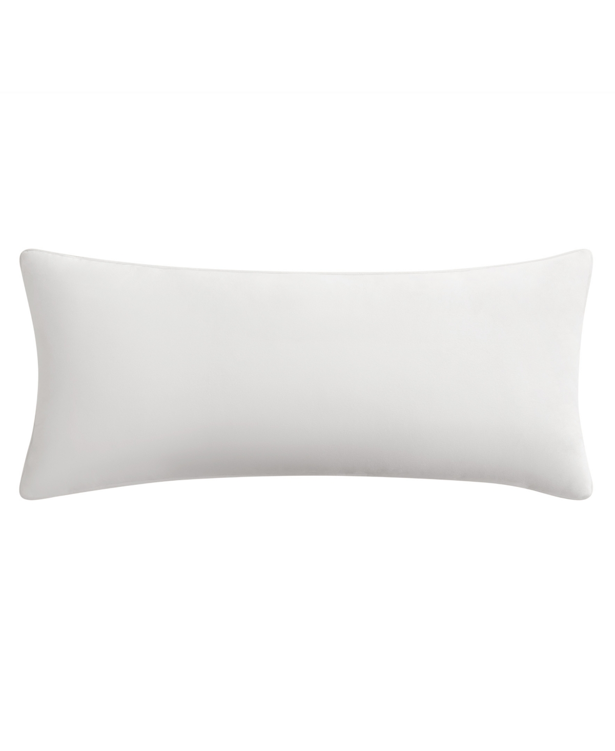 Shop Juicy Couture Silver-tone Rhinestone Decorative Pillow, 16" X 36" In White