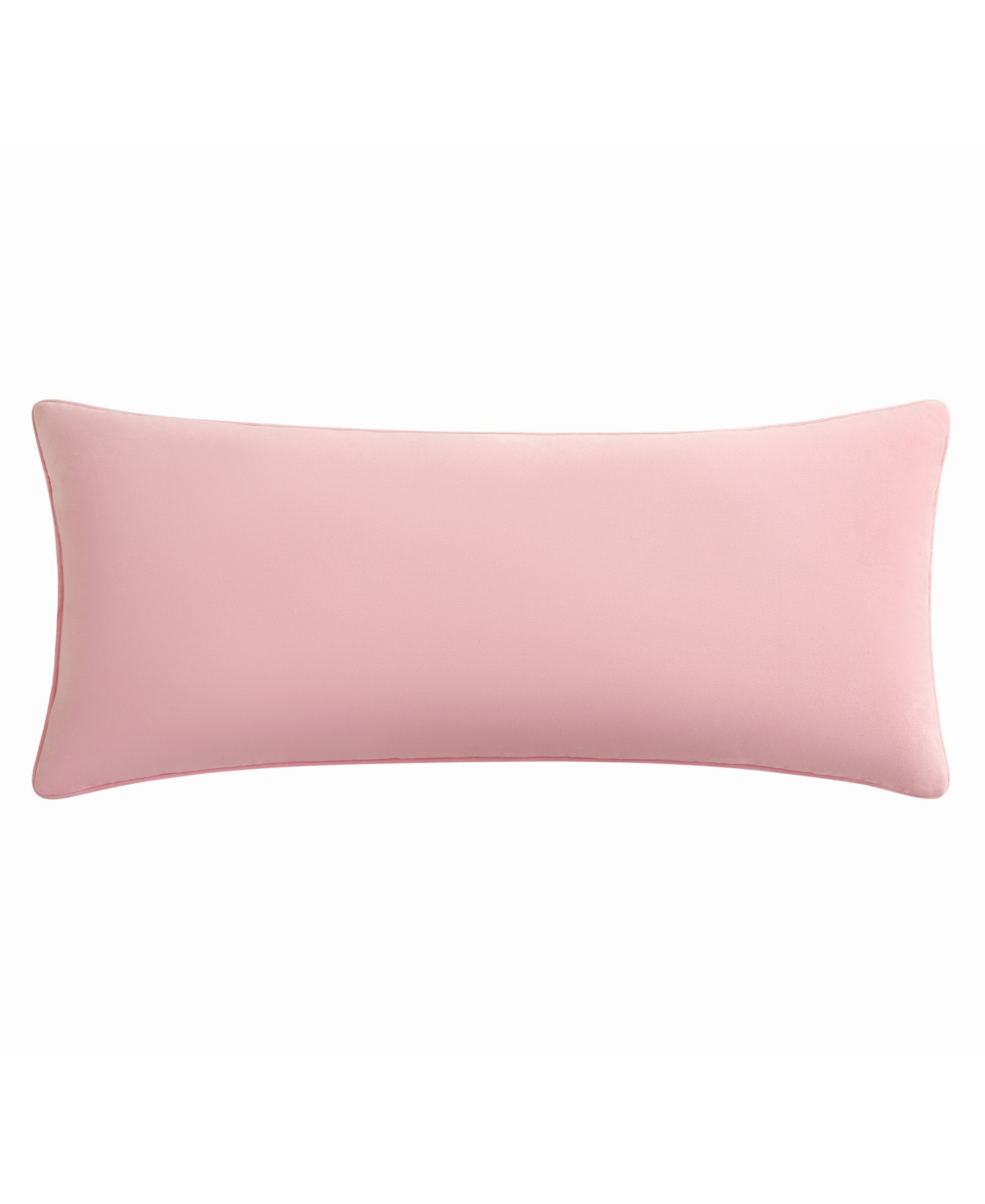 Shop Juicy Couture Silver-tone Rhinestone Decorative Pillow, 16" X 36" In Hot Pink