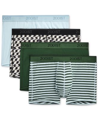 2(x)ist - Men's 4-Pk. No-Show Trunks