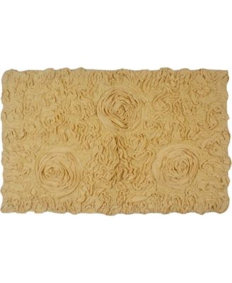 Bell Flower Bath Rug, 21" x 34"