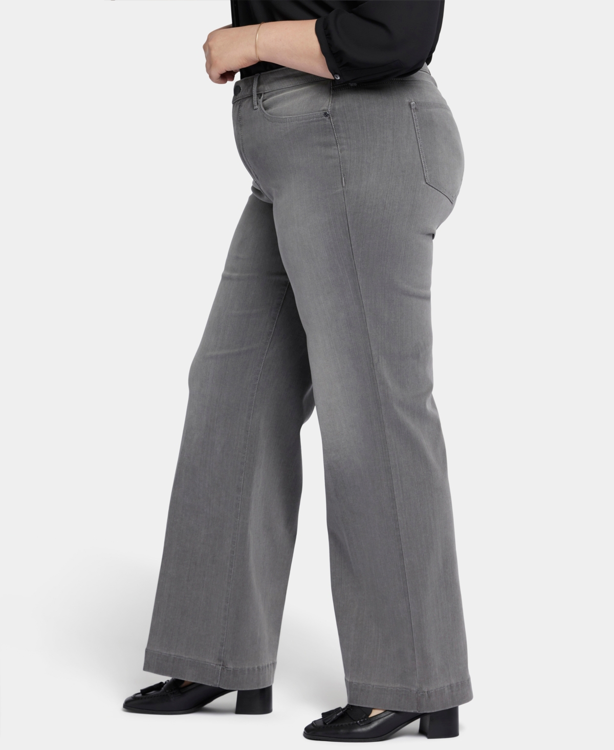 Nydj Plus Size Teresa Wide Leg Jeans