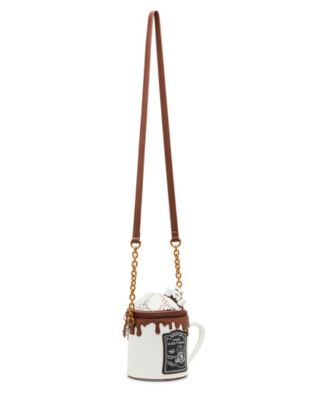 Betsey Johnson Comin Hot Cocoa Crossbody Bag
