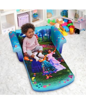 Kids 2-in-1 Flip Open Foam Compressed Sofa Bed, Encanto