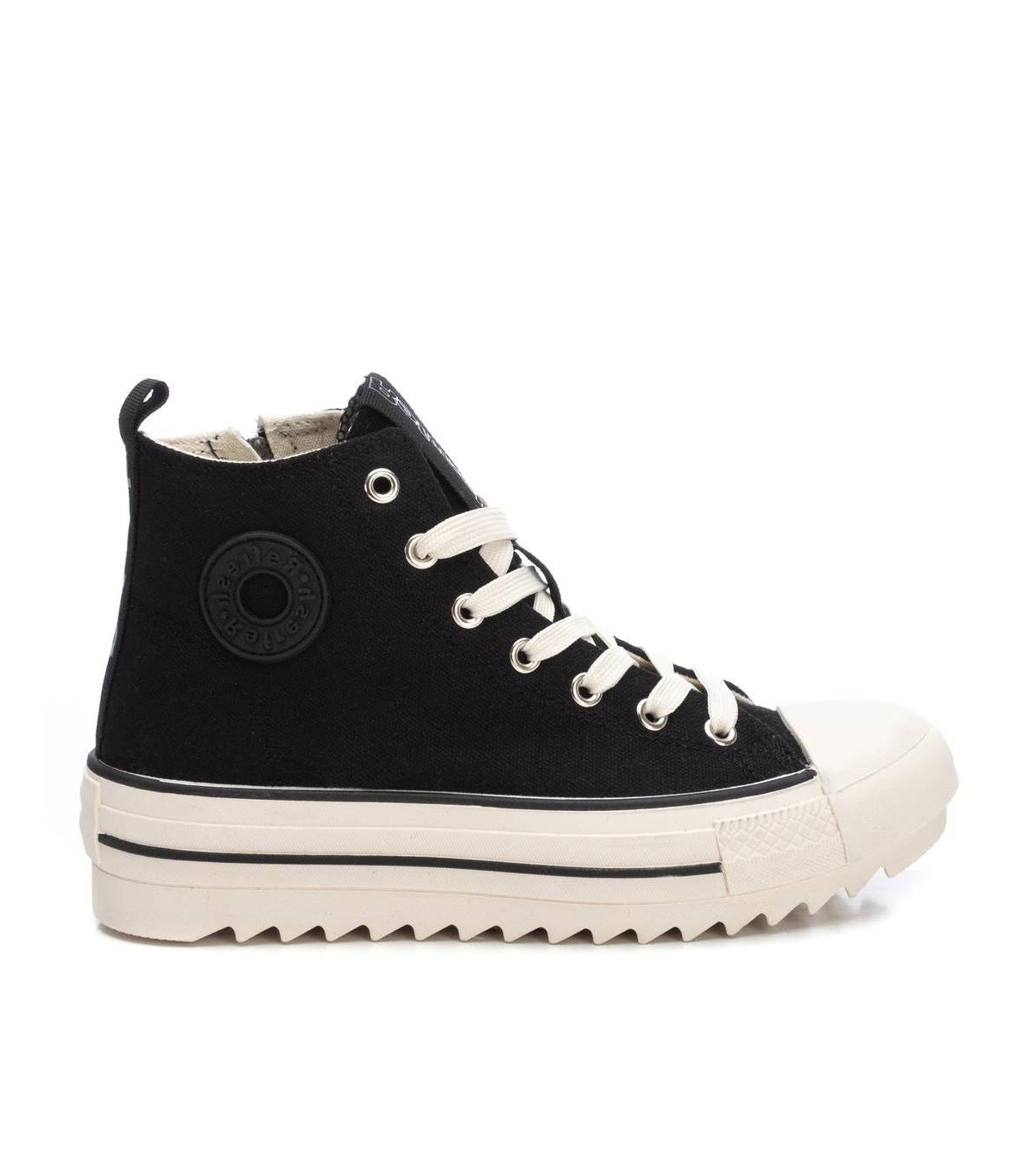 Women's Casual High Top Sneakers By Xti - White