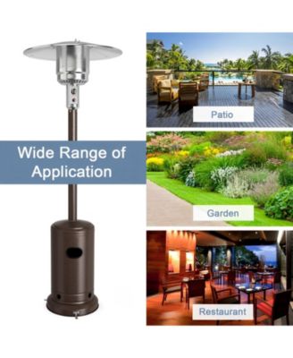 50000 BTU Garden Propane Standing LP Gas Steel Accessories Heater