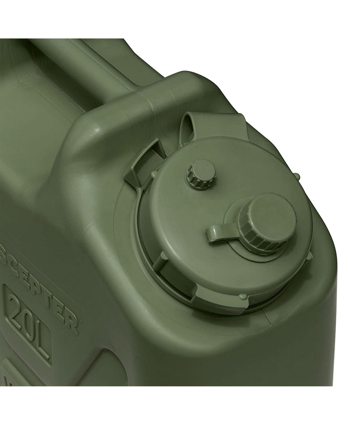 Scepter Bpa Durable 5 Gallon 20 Liter Portable Water Storage Container (4 Pack)