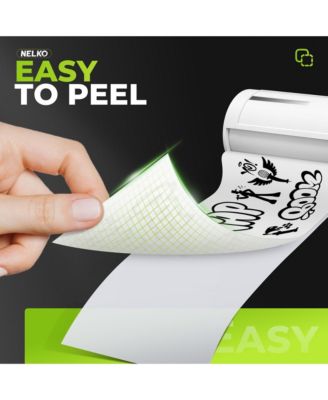 Nelko Genuine Self-Adhesive Thermal Printer Stickers, Compatible with PM230 Mini Sticker Printer, 54mmx3.5m, 3 Rolls