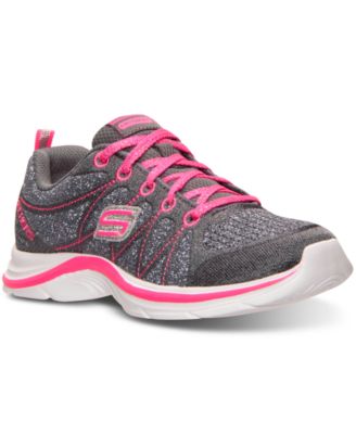 Skechers - Little Girls' Swift Kicks - Bling Thing Training Sneakers from Finish Line