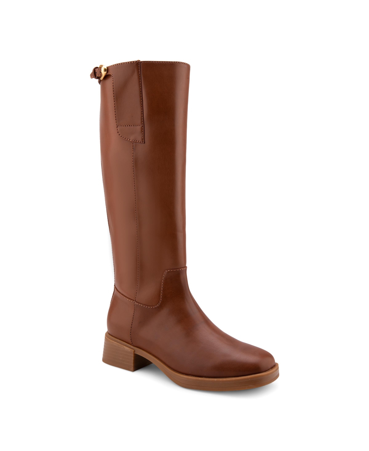 Aerosoles Women's Della Double Zip Tall Boots In Tan