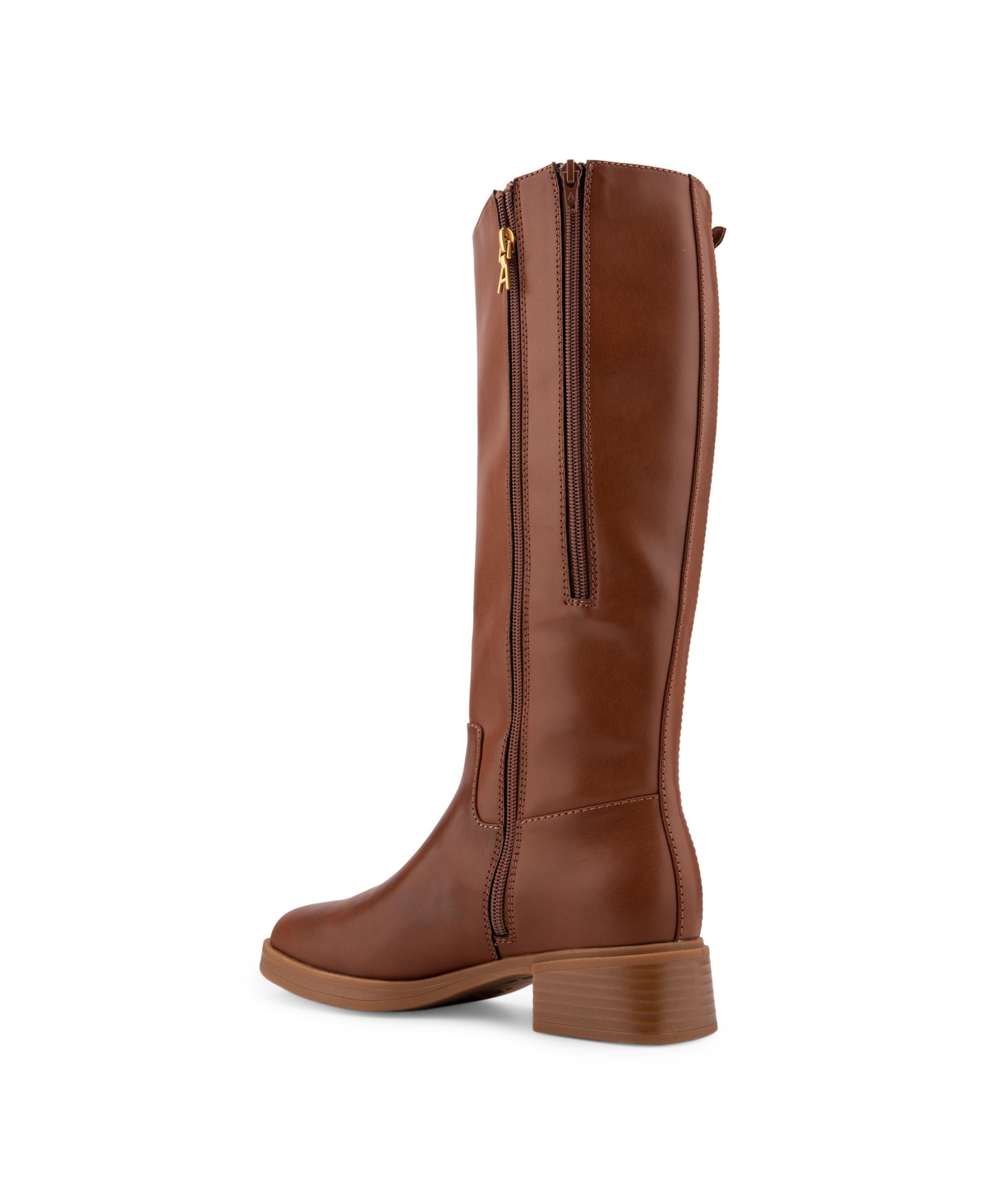 AEROSOLES WOMEN'S DELLA DOUBLE ZIP TALL BOOTS 