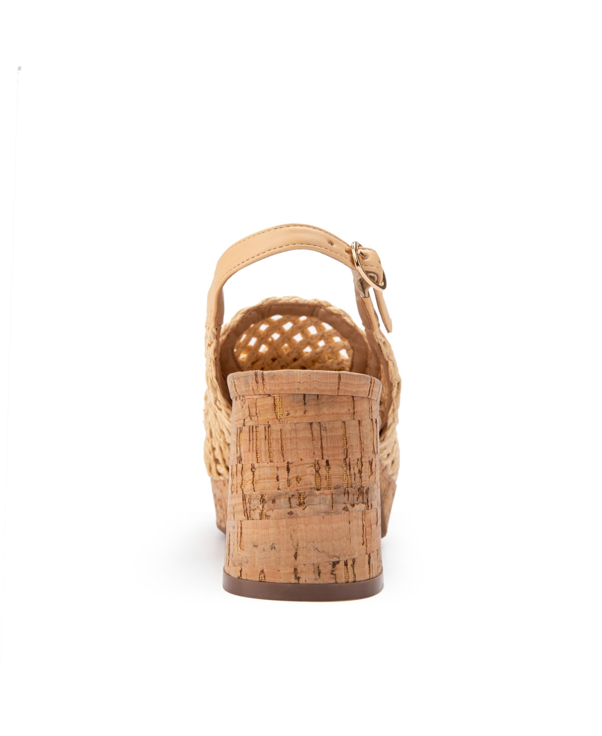 Shop Aerosoles Women's Santiago Raffia Platform Pumps In Natural Raffia