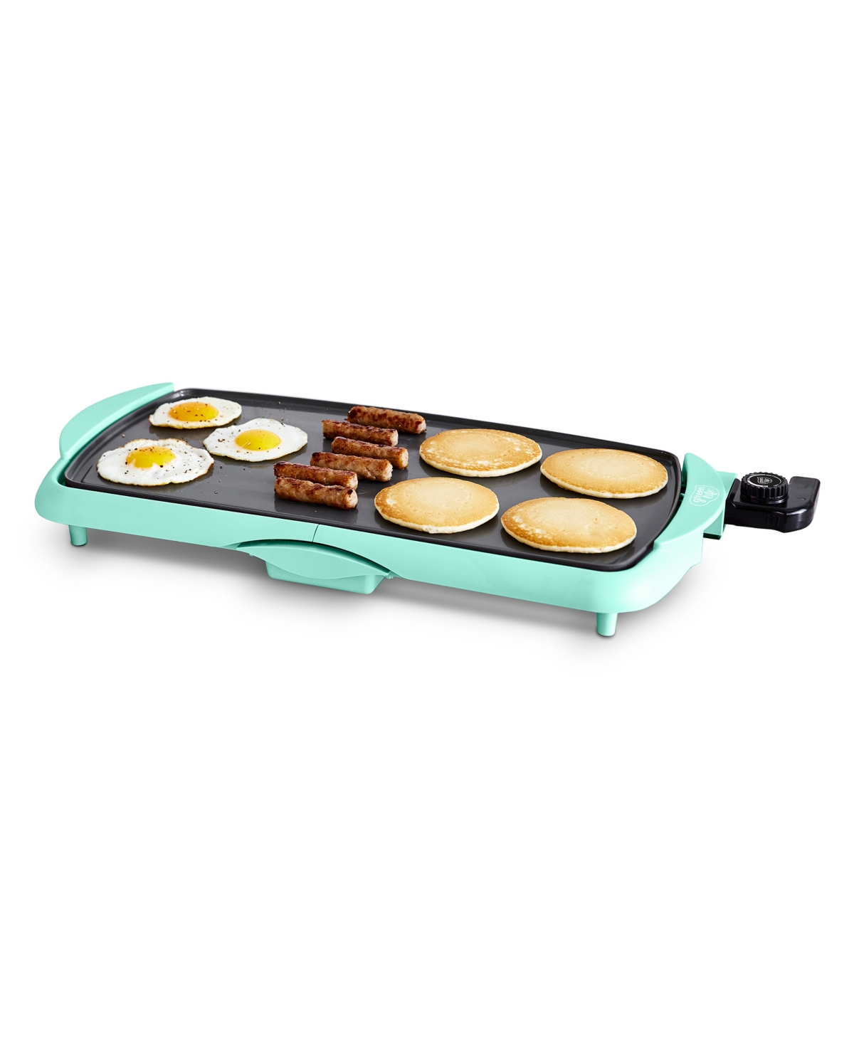 Greenlife 23" Ceramic Nonstick Healthy Griddle Xl In Turquoise