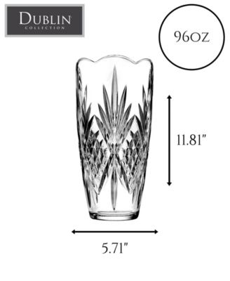 Dublin Crystal 13" Vase