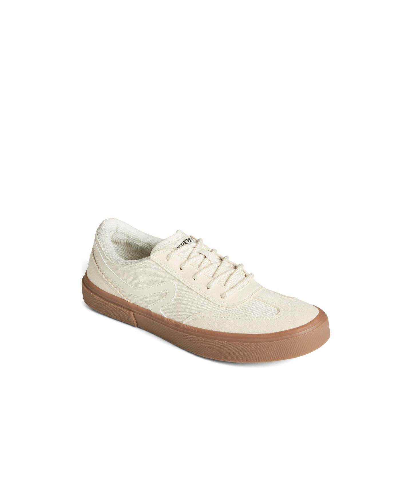Мужские кроссовки Sperry Crossjack Court Textile, цвет: Холщовый костяной — фото 1