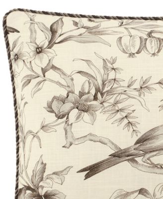 Bird Paradise Decorative Pillow, 18" x 18"