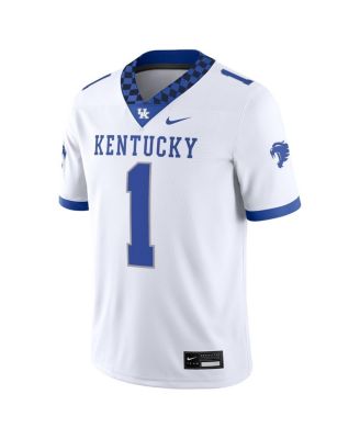 Men's 1 White Kentucky Wildcats Game Jersey