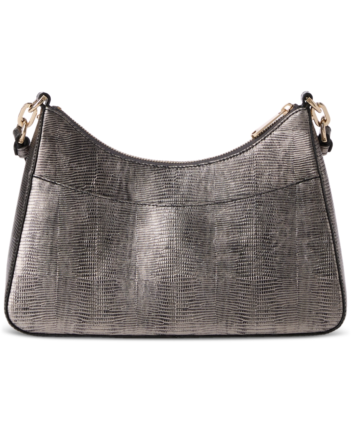 Brahmin EsmeTamar Small Leather Shoulder Bag - Chrome