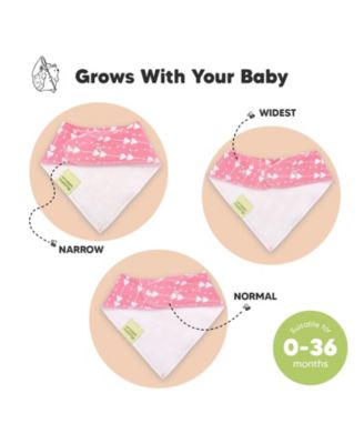 8pk Baby Bandana Bibs, Baby Drool Bibs for Baby Girl, Boy, Baby Bibs for Infant, Newborn