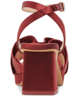 Women's Cheer Ruffled Platform Dress Sandals