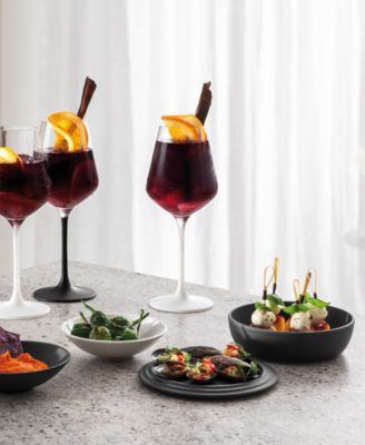 La Petite Boule Black & White 5-Piece Appetizer Set