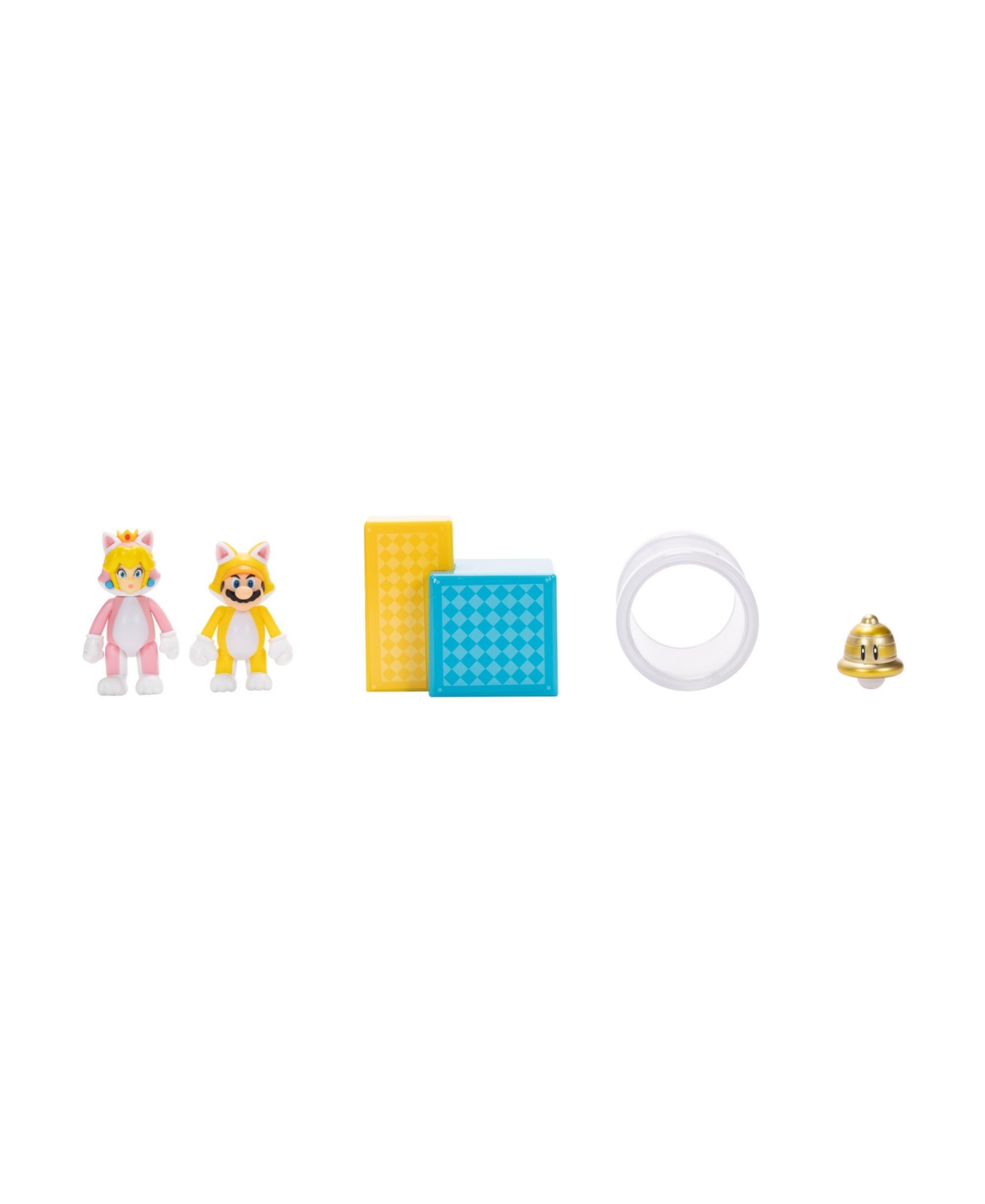 Super Mario 2.5" 3d World Diorama In Multicolor