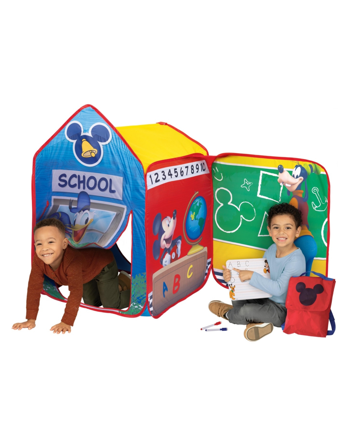 Mickey Mouse Featuring Tent In Multicolor