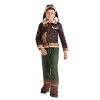 Toddler Aviator Jacket, Pants & Hat Costume Set