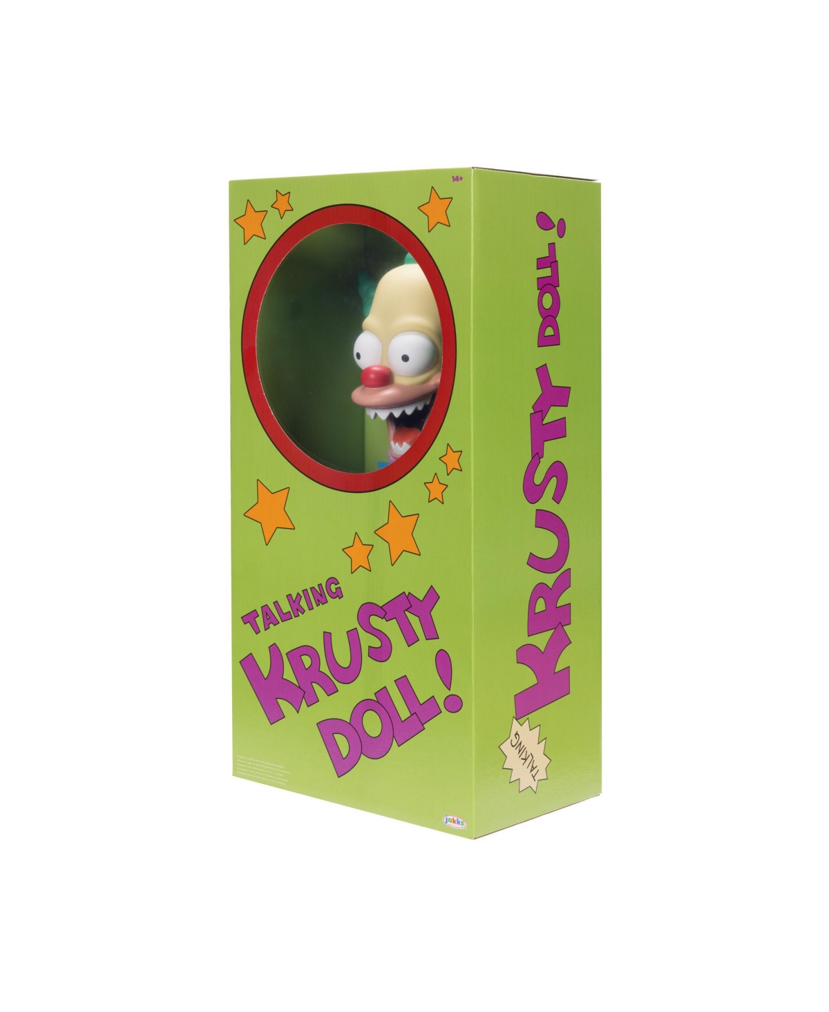 The Simpsons Talking Krusty Doll In Multicolor