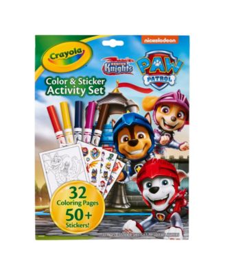 Paw Patrol Color Sticker Activity Set, Pack of 3