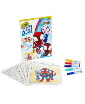 Color Wonder Spidey and His Amazing Friends Coloring Pad and Markers, Pack of 2