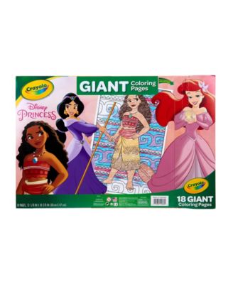 Giant Coloring Princess Pages, Pack of 4