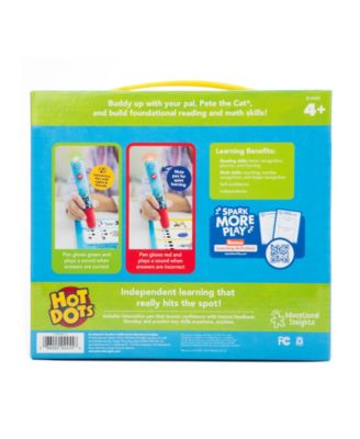 Hot Dots Pete the Cat Preschool Reading Math