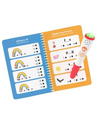 Hot Dots First Grade Essentials Reading and Math Workbook