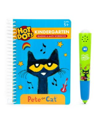 Hot Dots Pete the Cat Kindergarten Reading Math