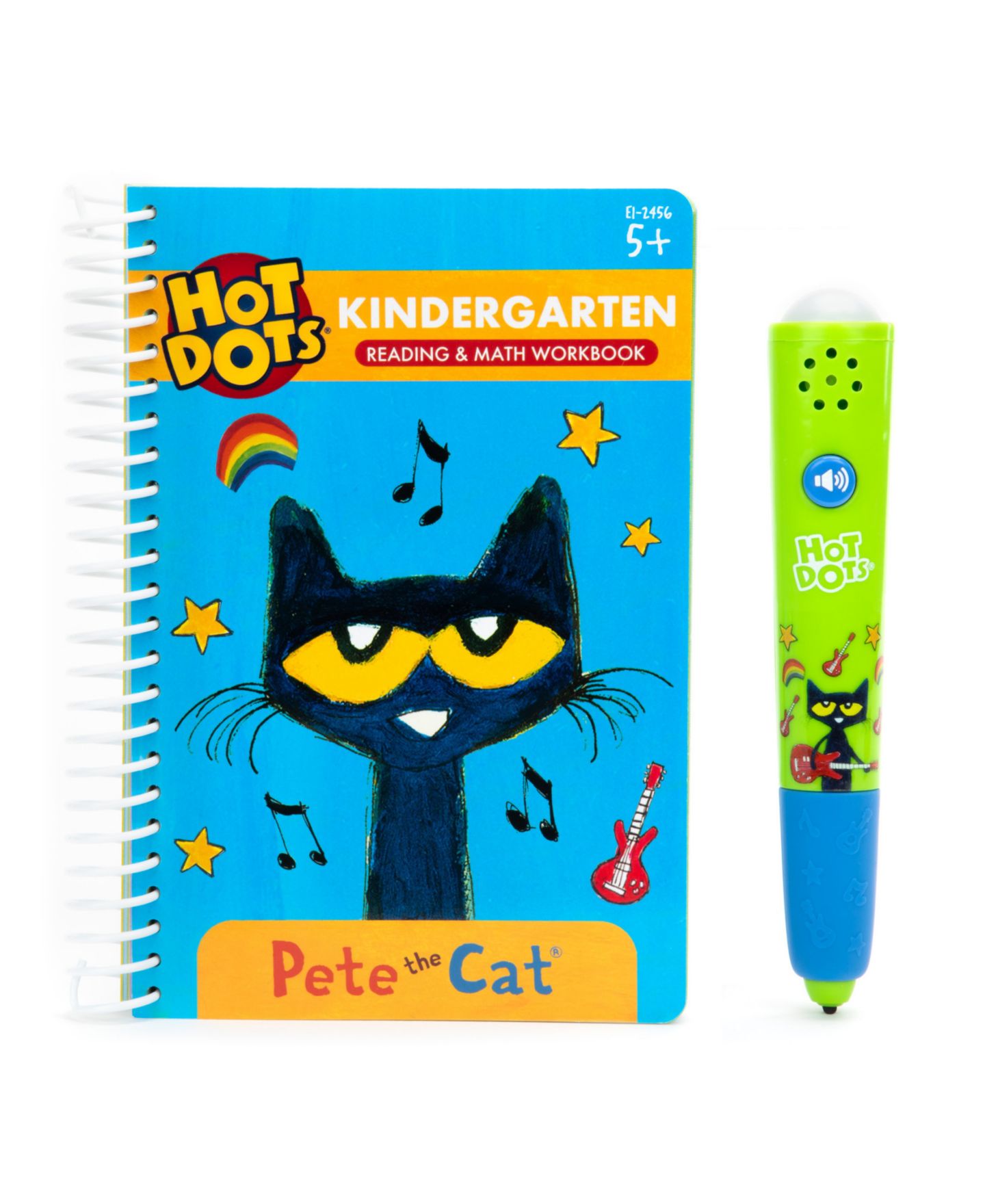 Детская игрушка Educational Insights Hot Dots Pete the Cat Kindergarten Reading Math — фото 6