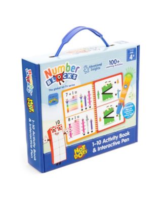 Hot Dots 1-10 Numberblocks Activity Book Interactive Pen