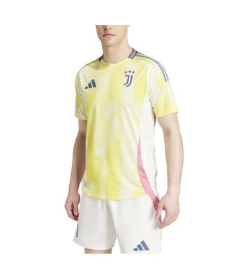 Men's Yellow Juventus 2024/25 Away Authentic Jersey