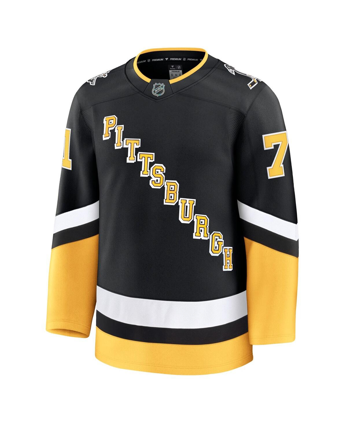 Fanatics Men's Evgeni MalkPittsburgh Penguins Alternate Premium Jersey - Black