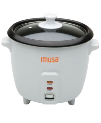 IMUSA 8 Cup Uncooked, 16 Cup Cooked Nonstick Electric Rice Cooker - Macy's