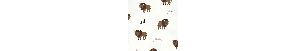Hudson Baby Baby Boys Hudson Cotton Sleeveless Wearable Sleeping Bag, Sack, Blanket, Months - Wild buffalo