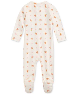 Baby Cotton Polo Bear Coverall