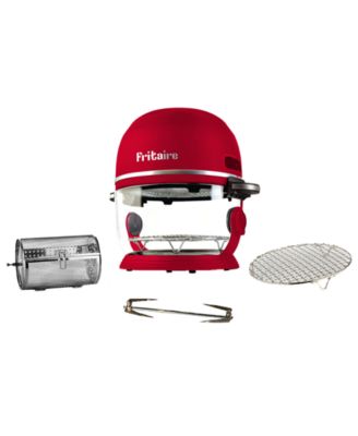 Self Cleaning Glass Bowl Air Fryer Set, 4 Piece