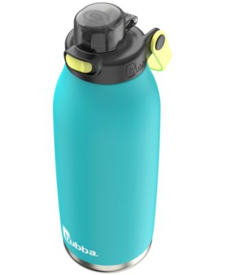 Radiant Stainless-Steel Pop-Up Straw 40-Oz. Water Bottle
