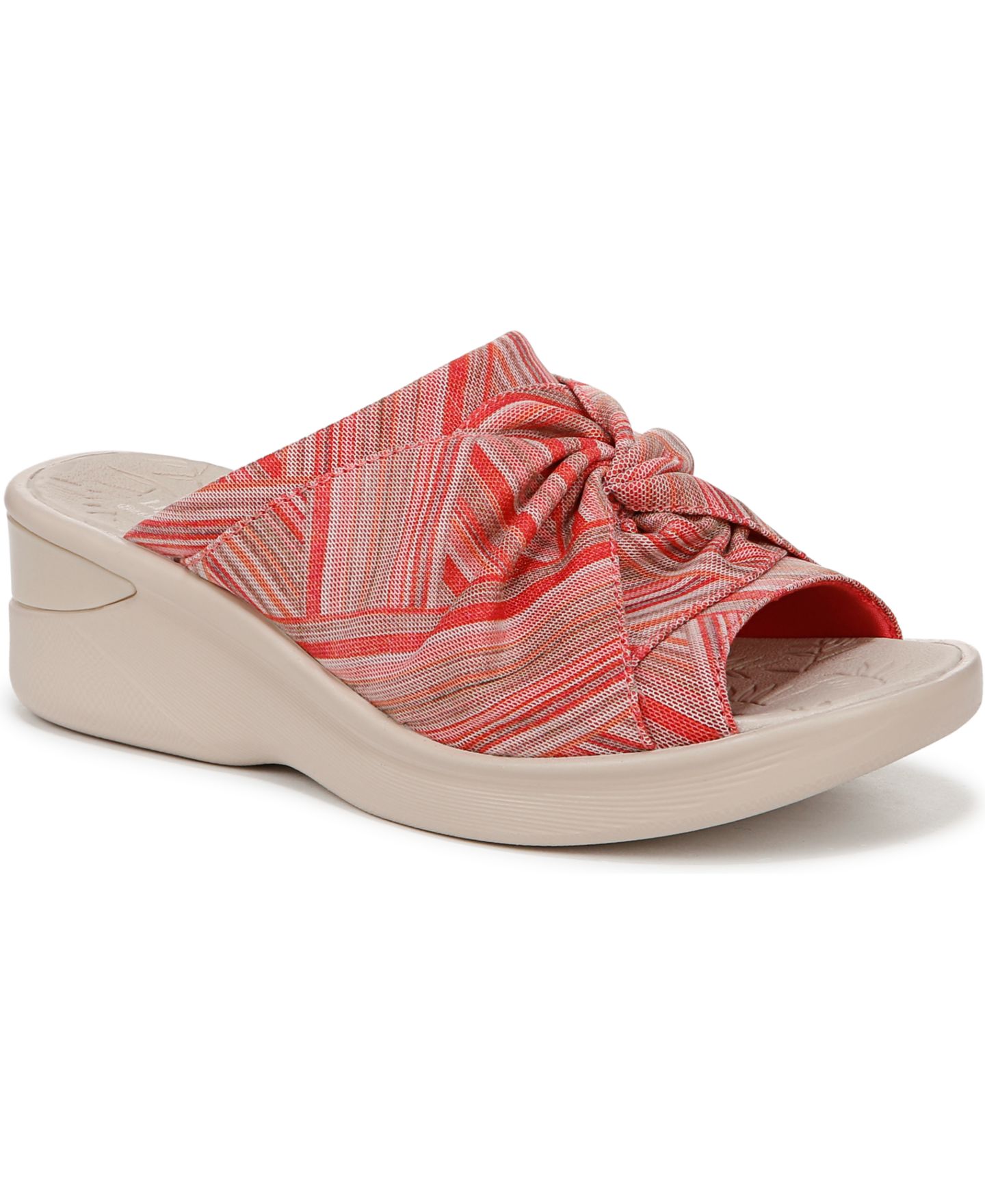 Женские сандалии LifeStride Smile 3 Washable Slide Wedge, цвет: Яркий белый — фото 6