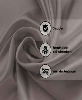 600 Thread Count Cotton Blend Solid Deep Pocket Sheet Set