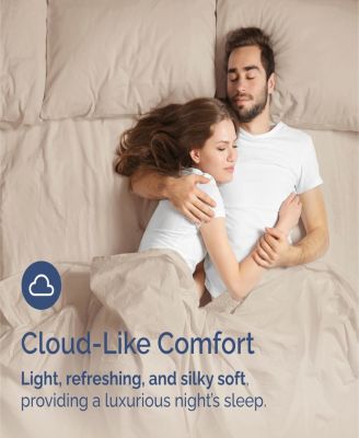 Rayon from Bamboo 4 Piece Deep Pocket Cooling Sheet Set - Full