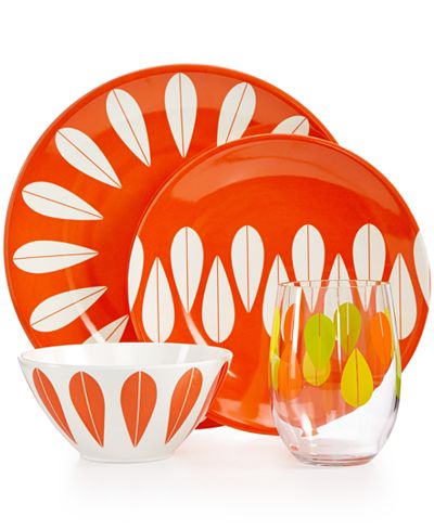 Dansk The Burbs Collection Melamine Marigold Dinnerware Collection